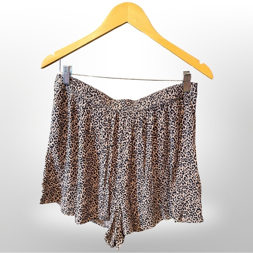 🖤🐆 NWT American Eagle Leopard Print Pull-On Shorts | Size L - Picture 5 of 13